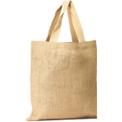 Bolsa Tote Clásica de Yute Natural