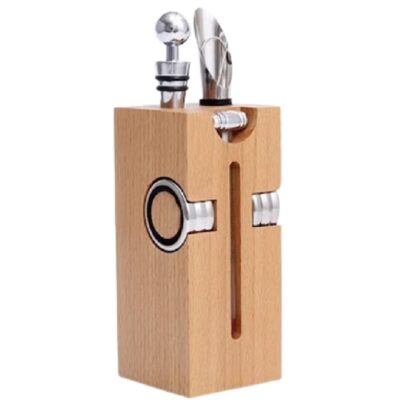 Set de Accesorios para Vino Modelo Torre